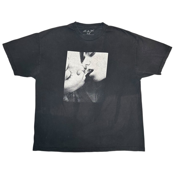 Misfits Wear Other - Misfits Wear Black Graphic T‎ Shirt Kissing Couple Print Men Size XL